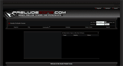 Desktop Screenshot of preludezone.com